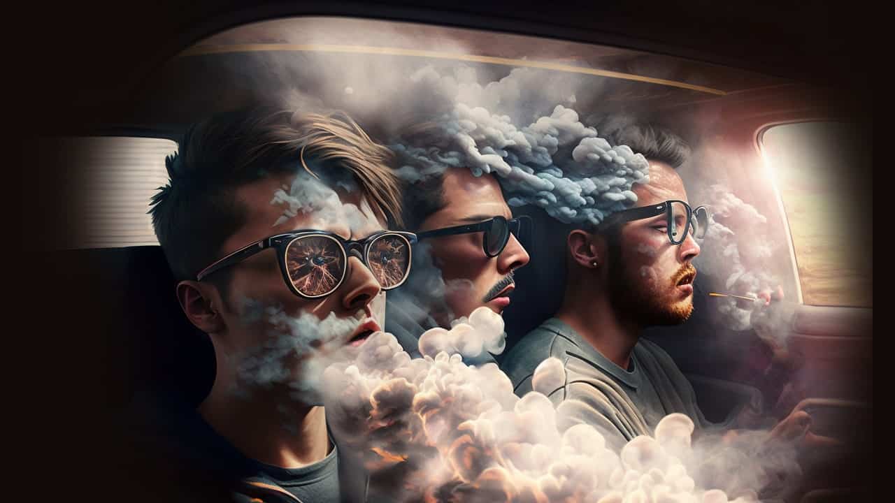 Hotboxing In A Car