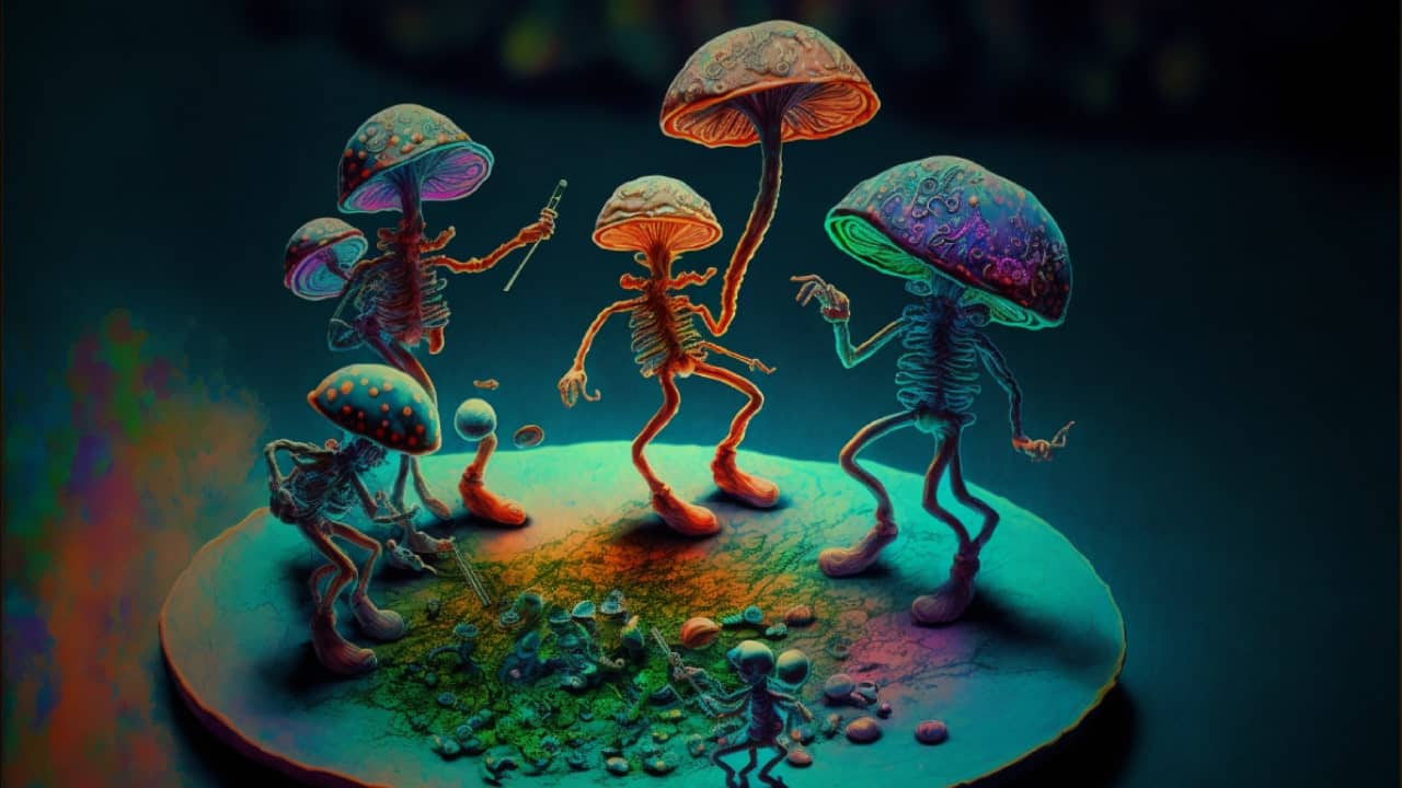 The best trip with magic mushrooms