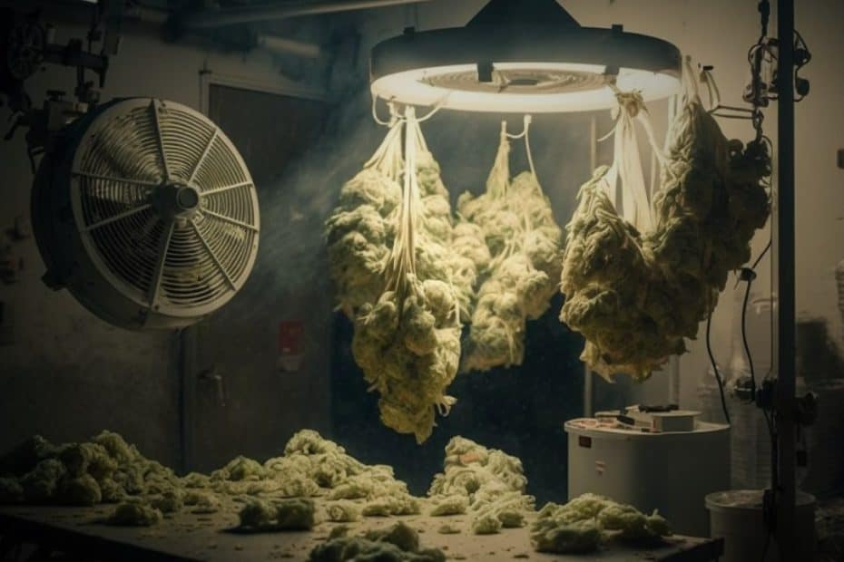 Cannabis drying and curing