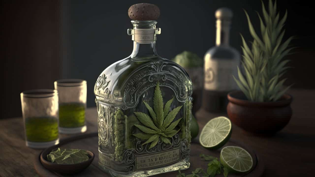 THC-infused tequila recipe