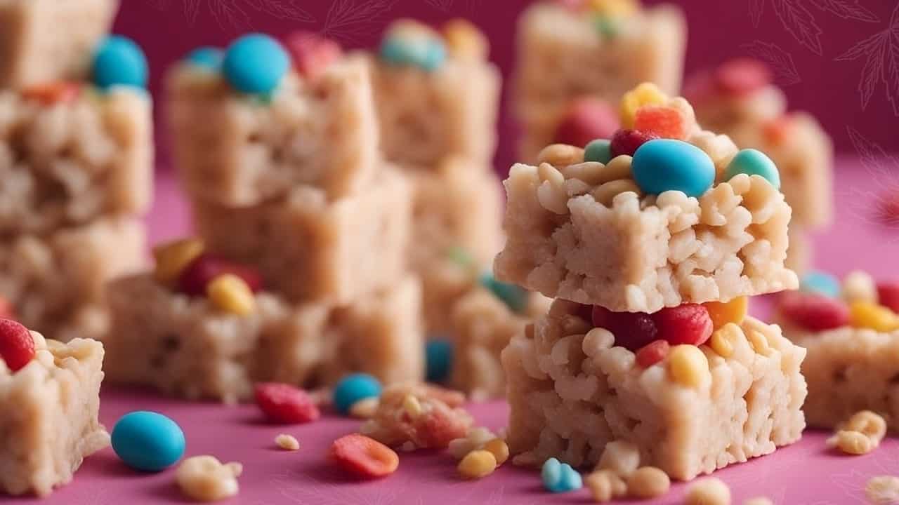 Cannabutter Rice Krispies: Golden, gooey, and irresistible!