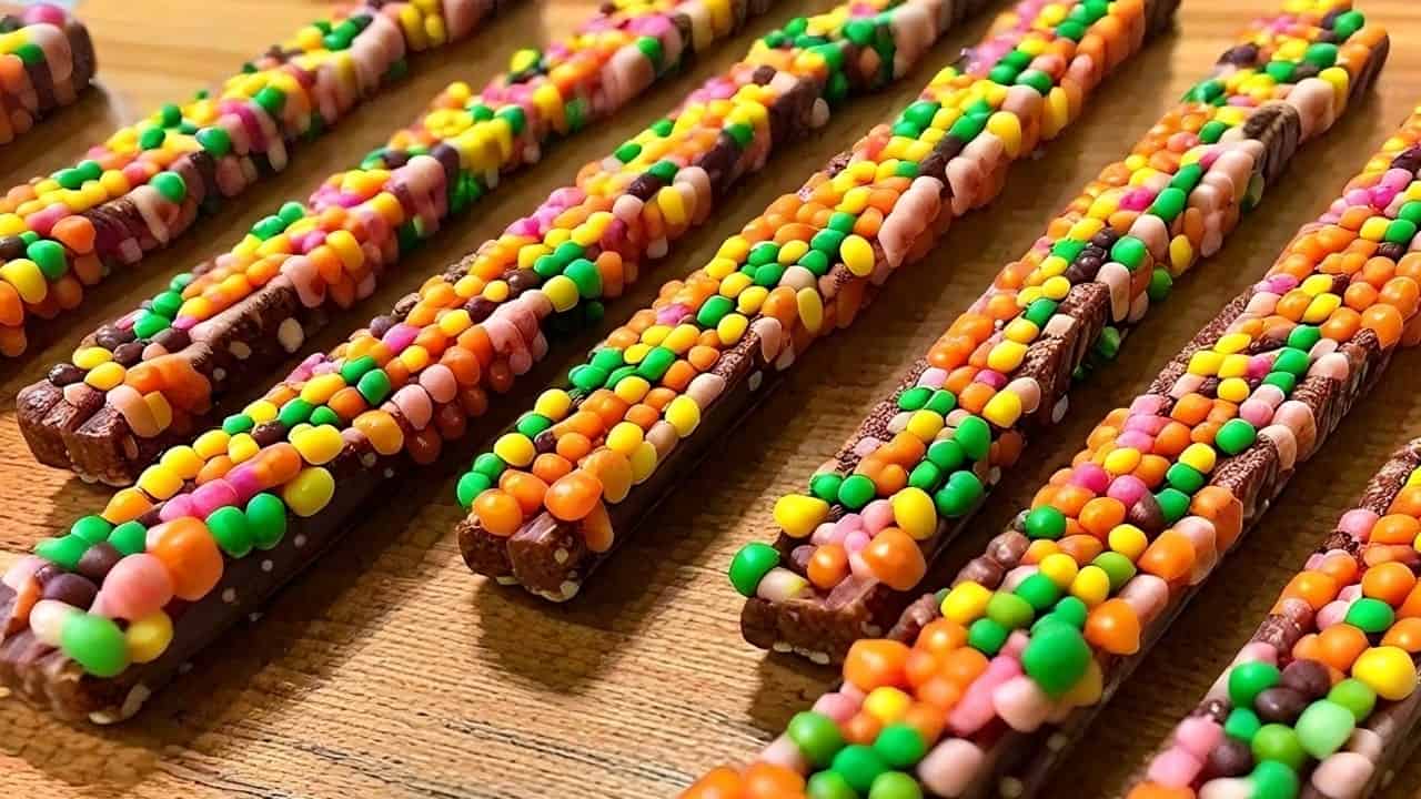 Homemade cannabis-infused Nerds Rope candies