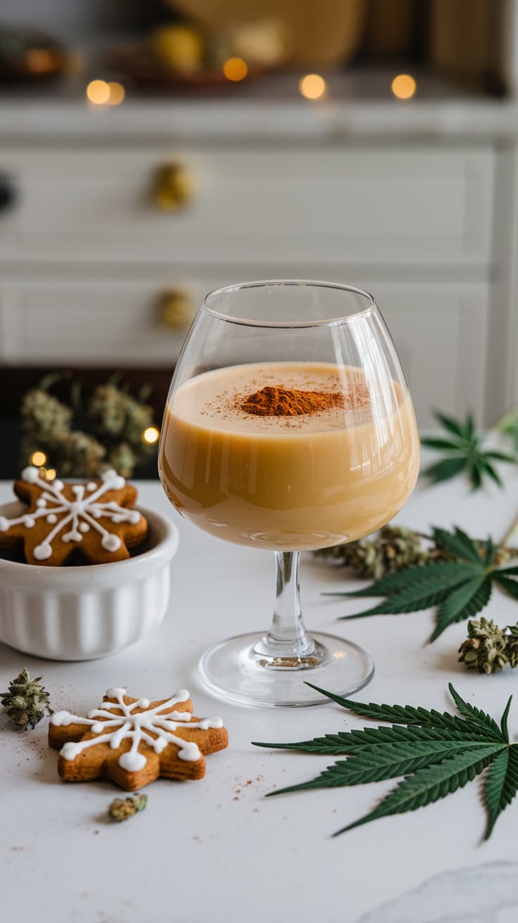 Cannabis-Infused Eggnog