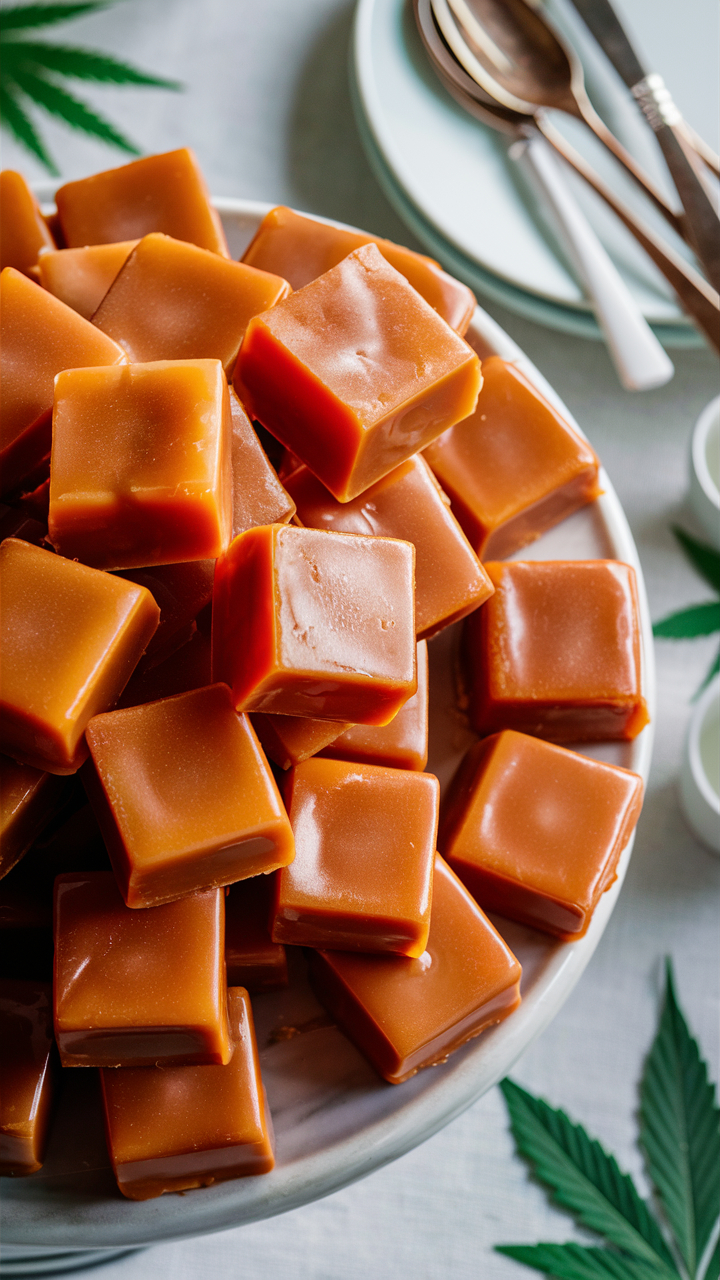 Chewy weed caramels