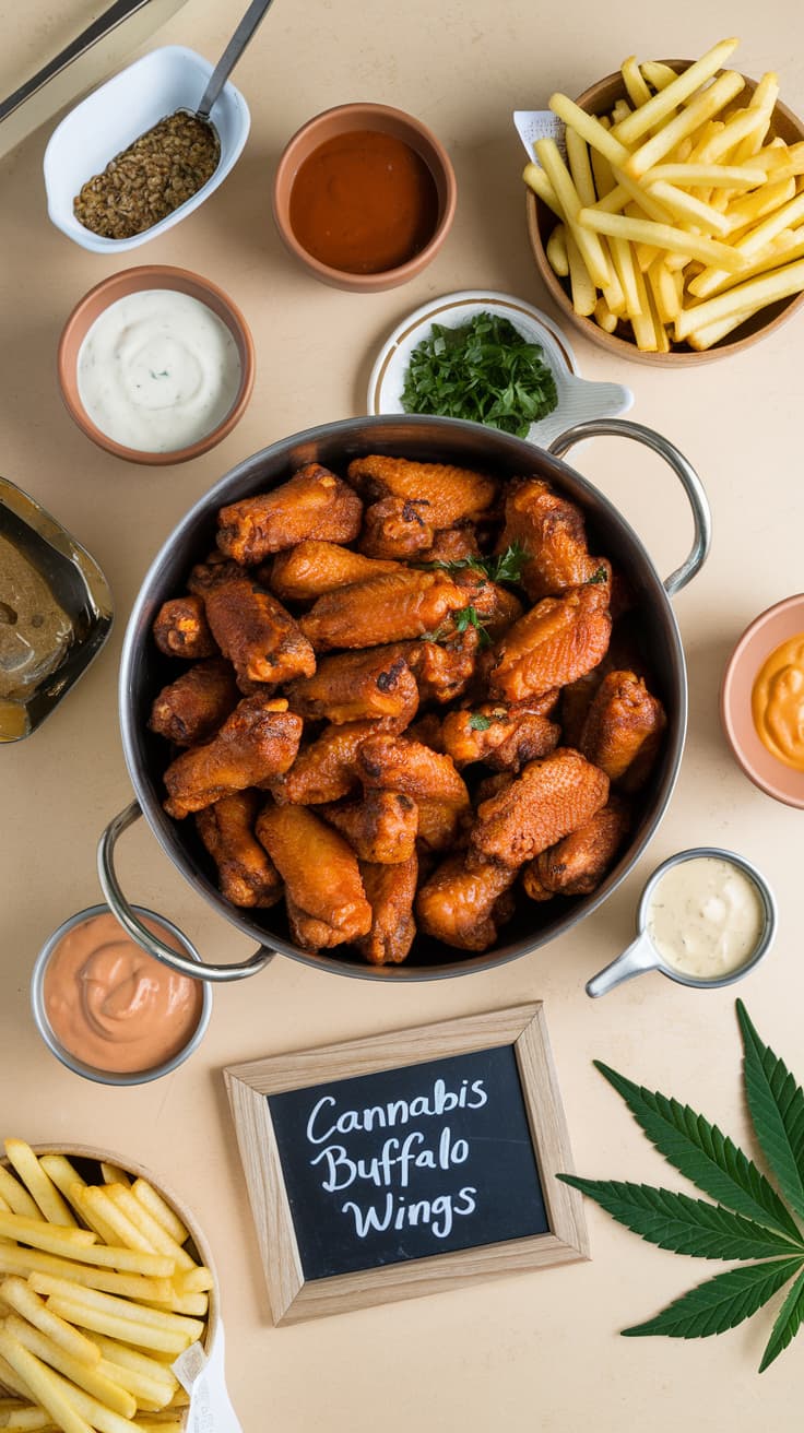 Cannabis Buffalo Wings