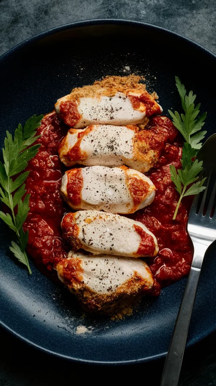 Cannabis chicken Parmesan