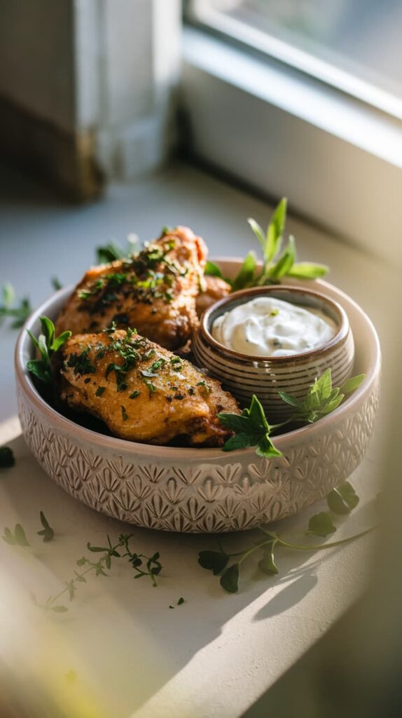 THC infused chicken wings