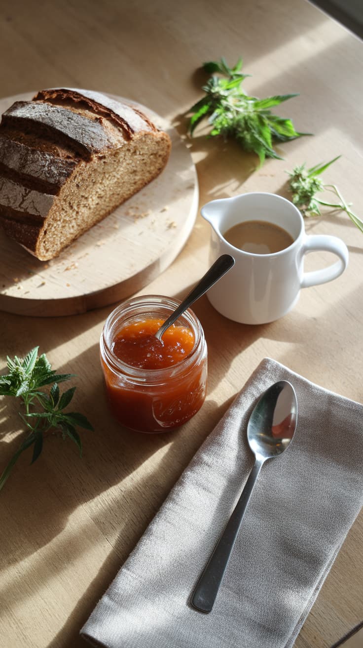 Cannabis infused jam