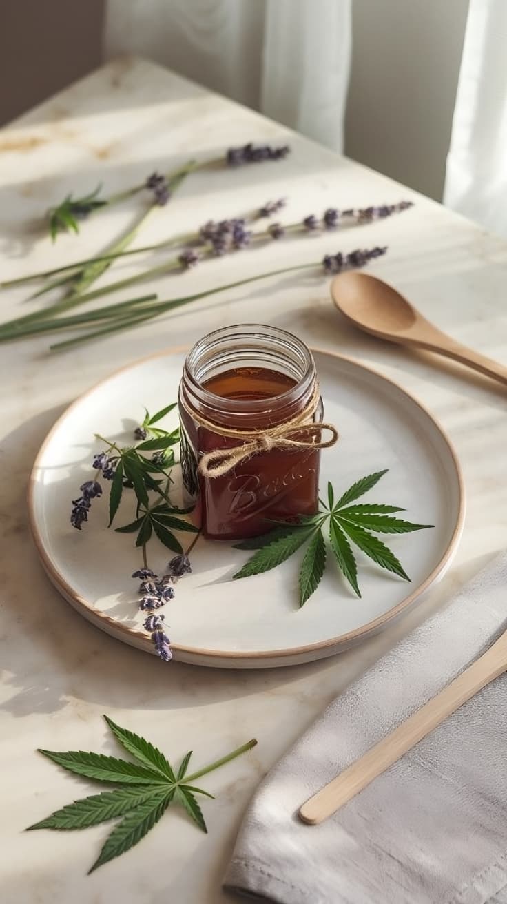 Homemade cannabis syrup