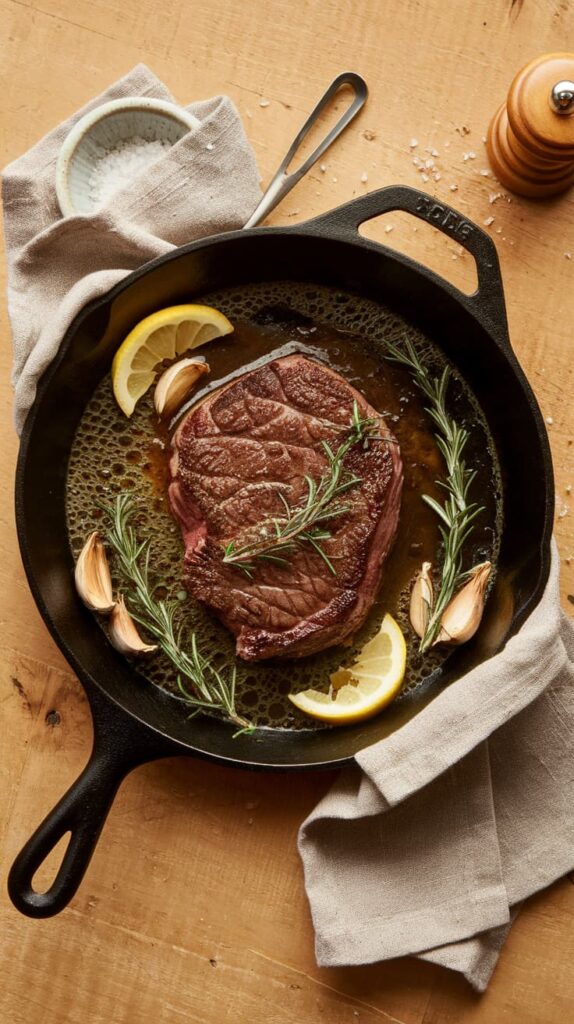 Cannabutter Steak