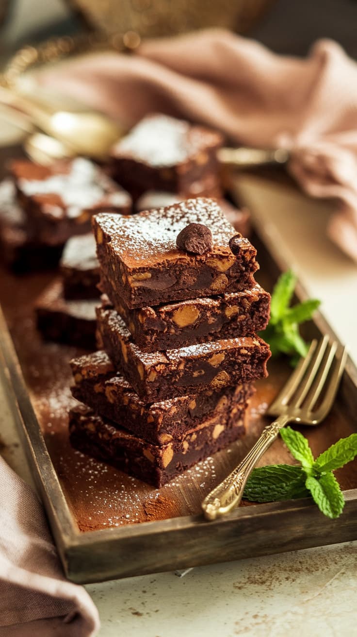 Brownies with cannabis kief