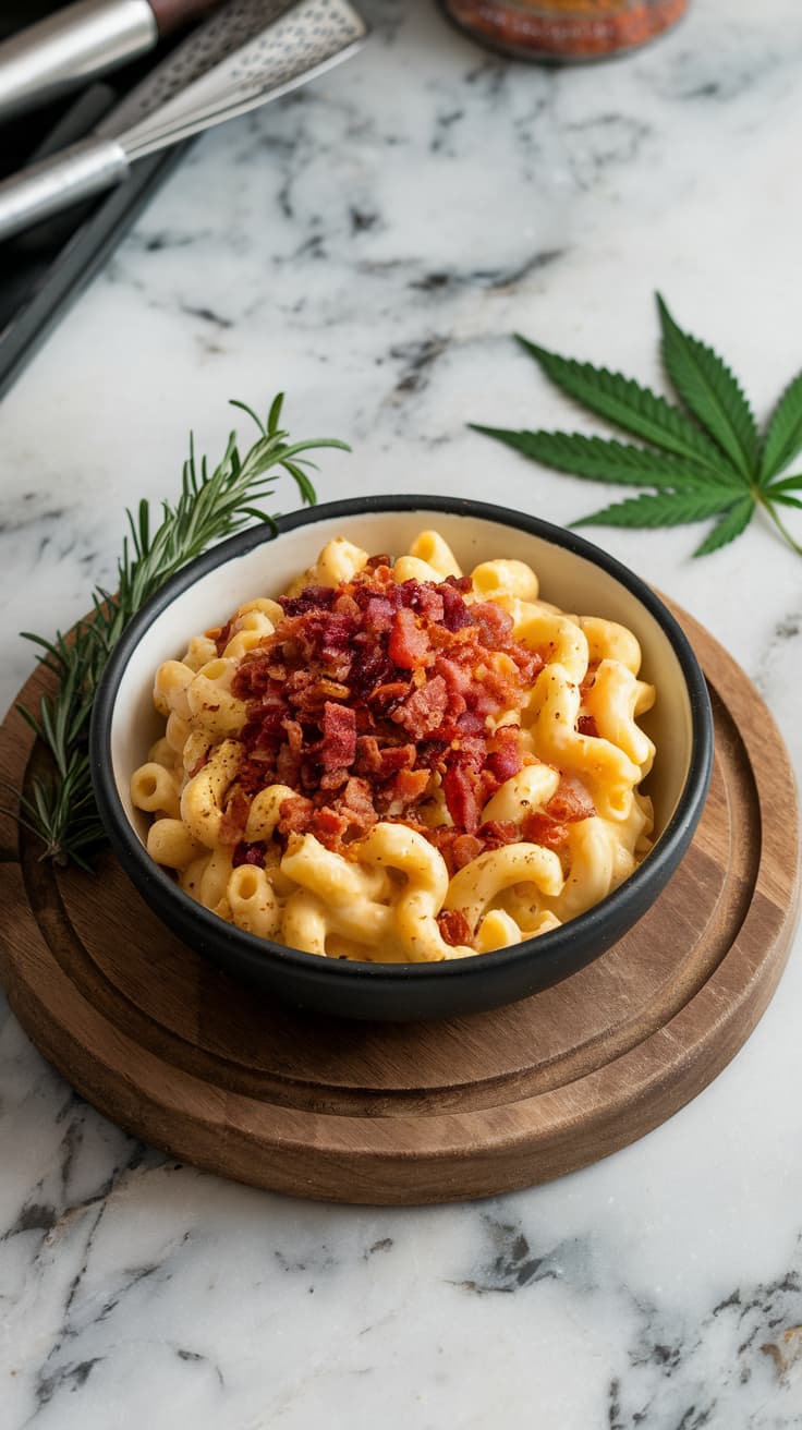 cannabis-infused mac n cheese