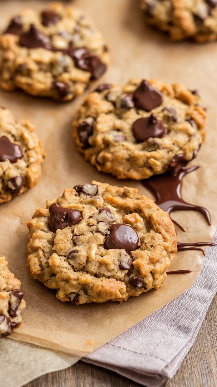 Cannabis oatmeal chocolate chip cookies