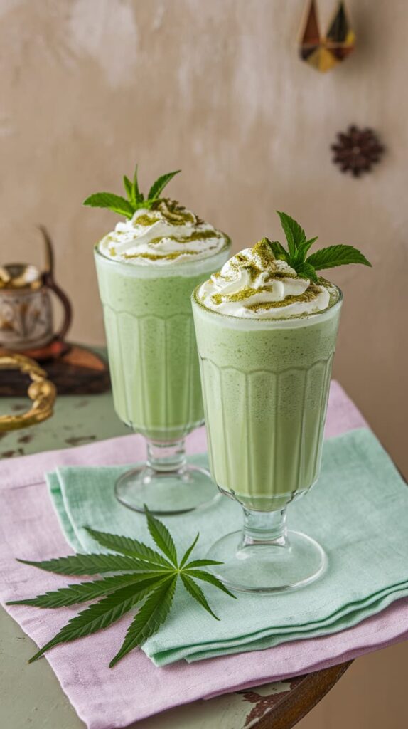 Cannabis Shamrock Shake