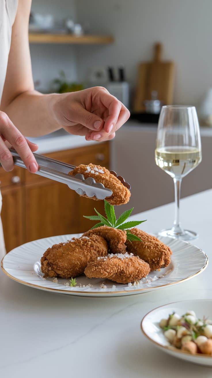 Weed-infused fried chicken