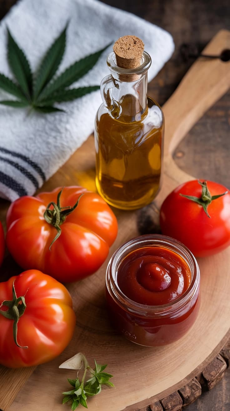 Weed-infused Ketchup Sauce