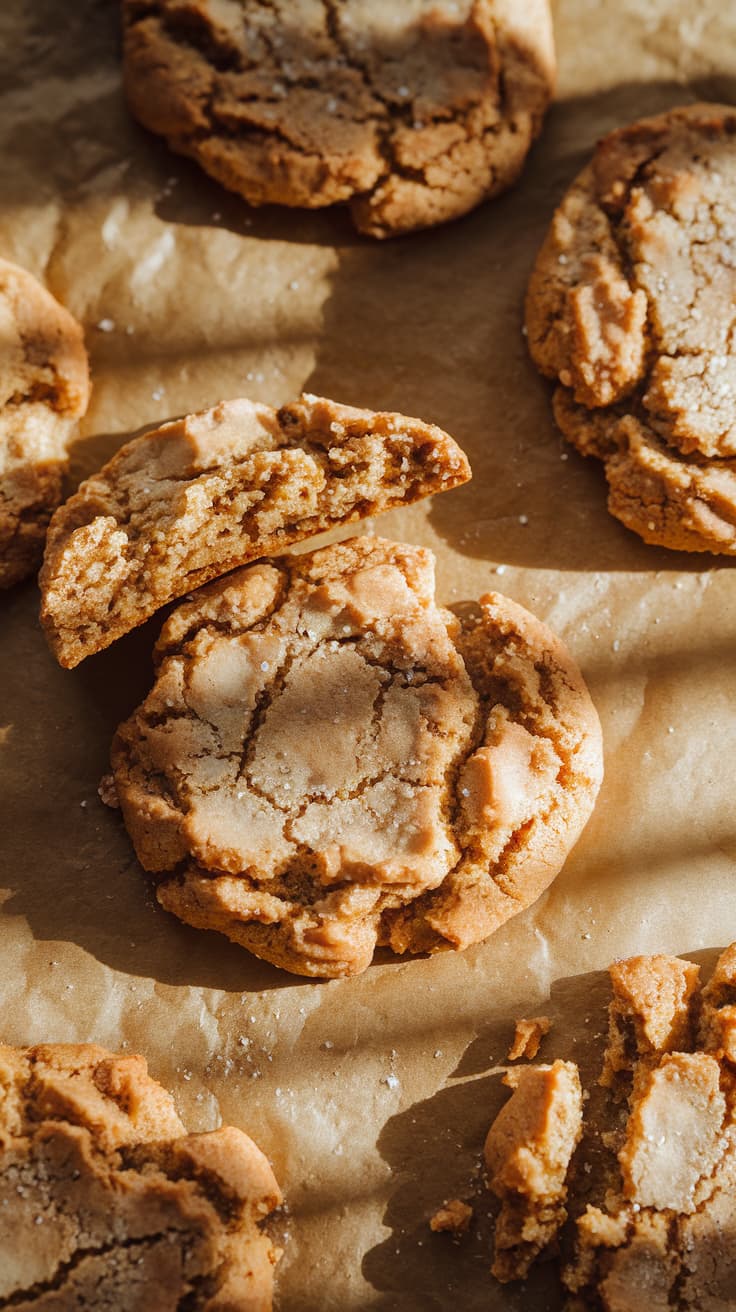 Baked weed-infused churro cookies