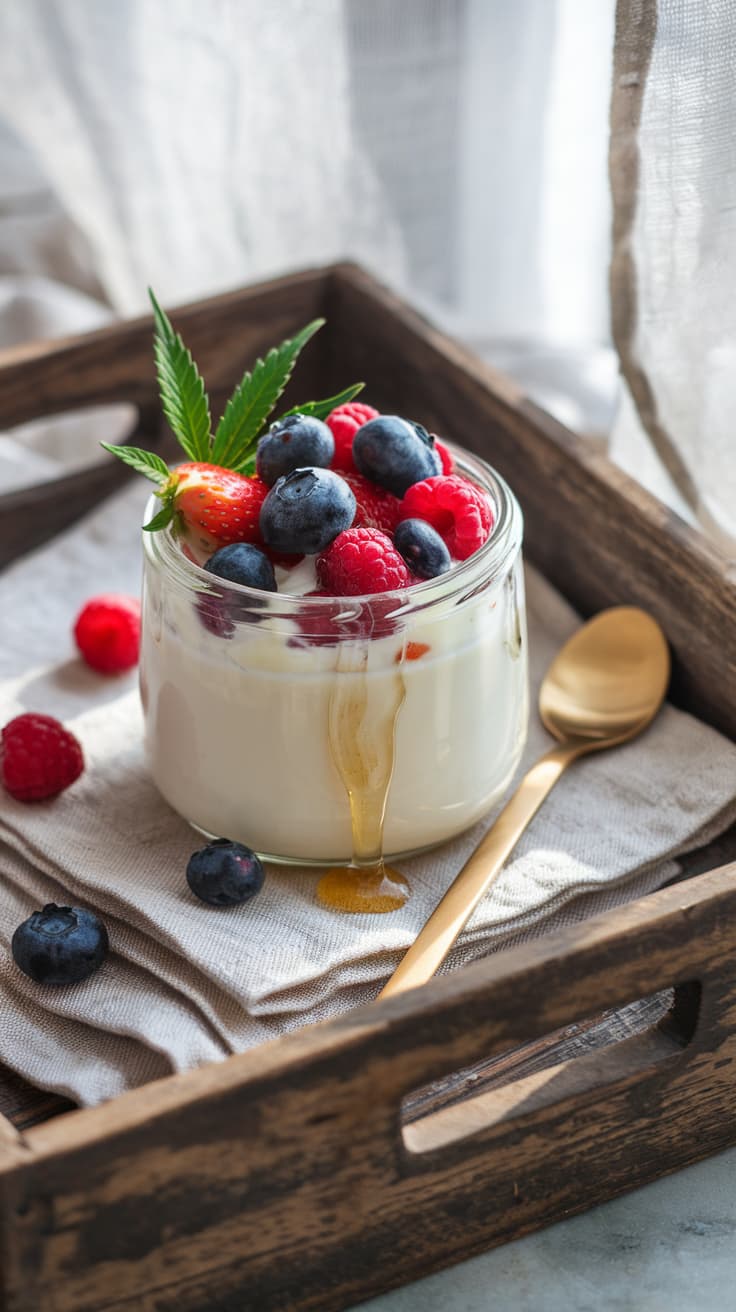 Cannabis-infused Yogurt