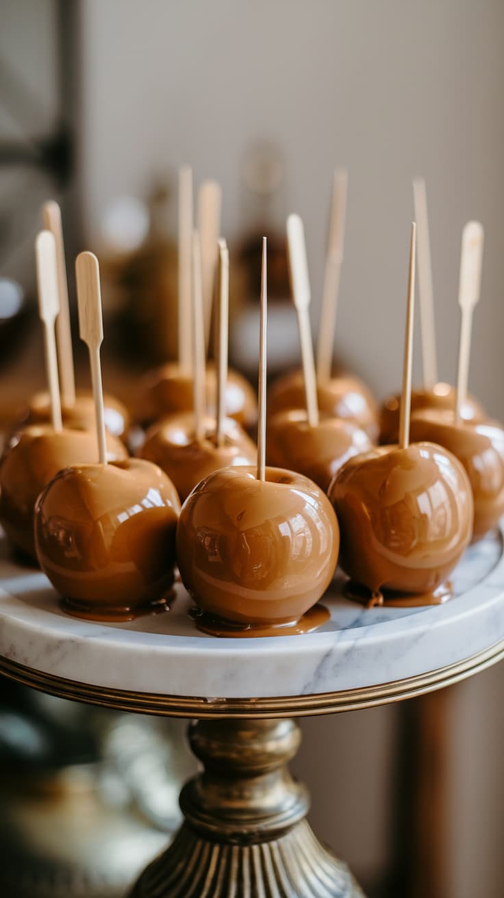 weed-infused caramel apples