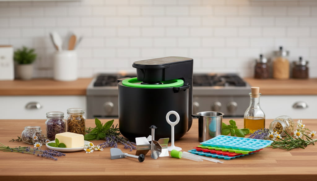 Herbnifique Decarboxylator, Oil Infuser & Gummy Maker Machine