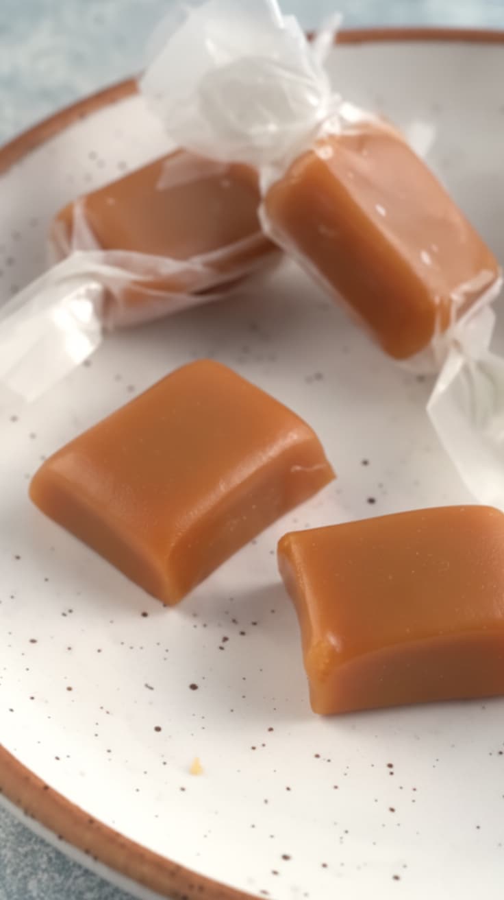 Marijuana caramel candies