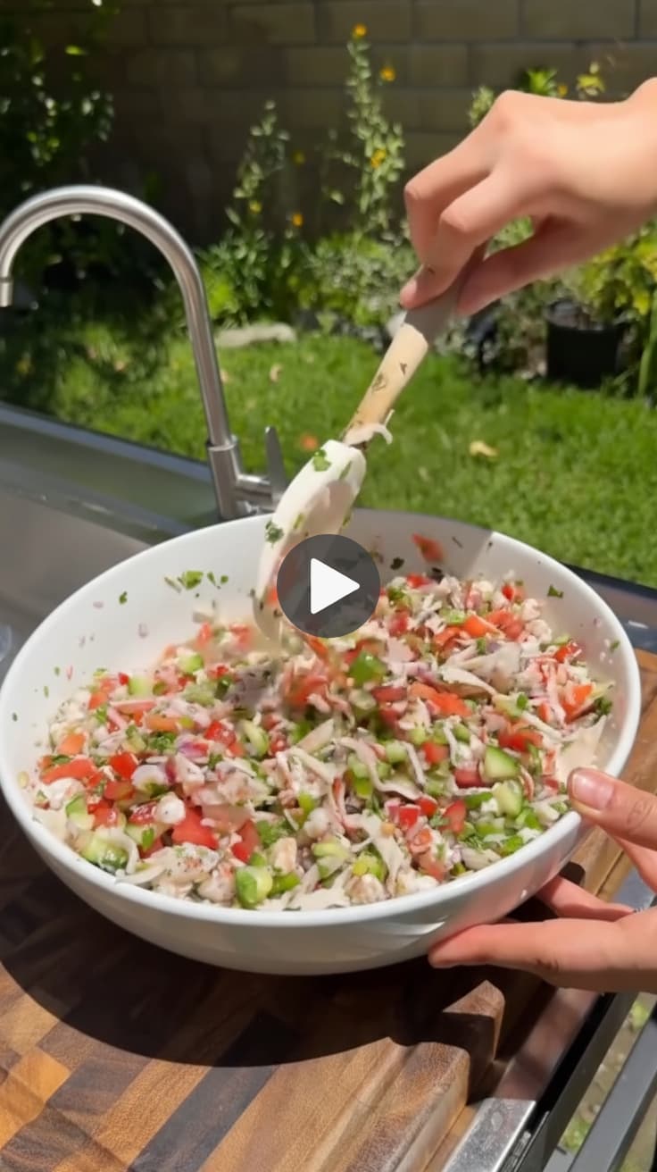 Cannabis Crab Ceviche