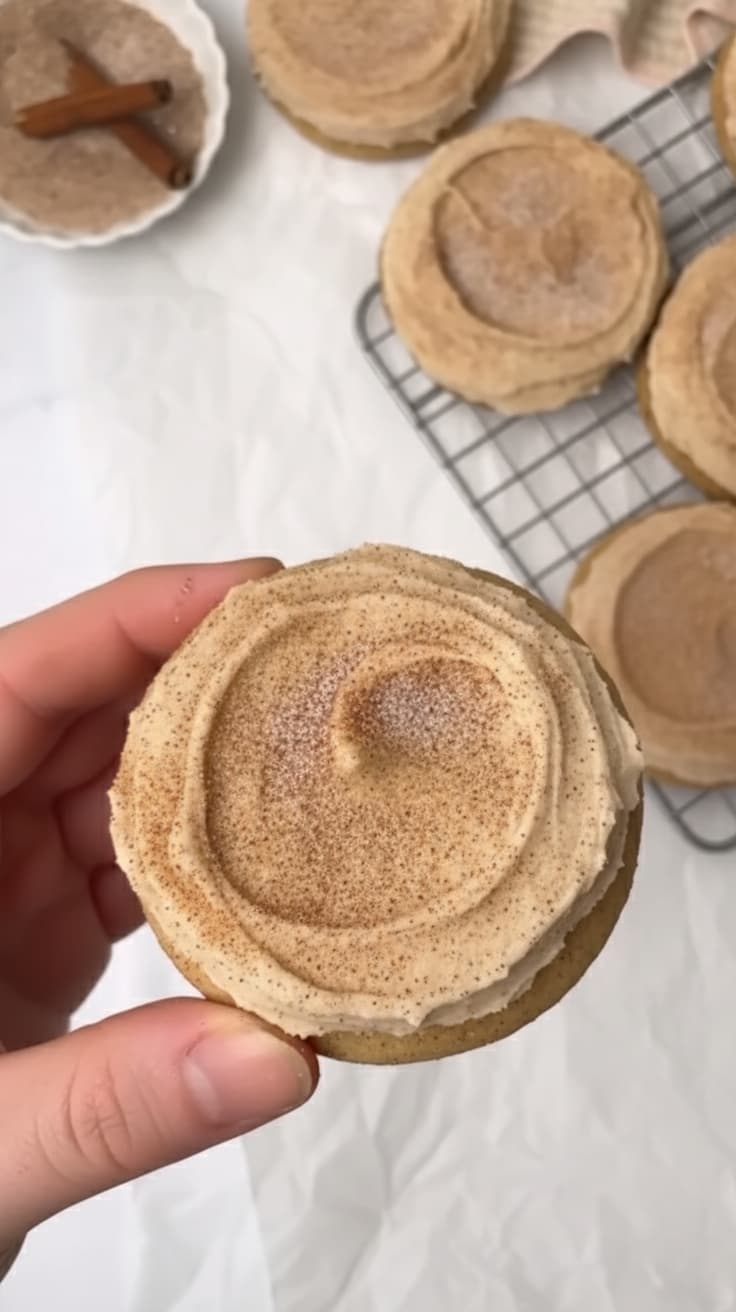 Baked weed-infused churro cookies