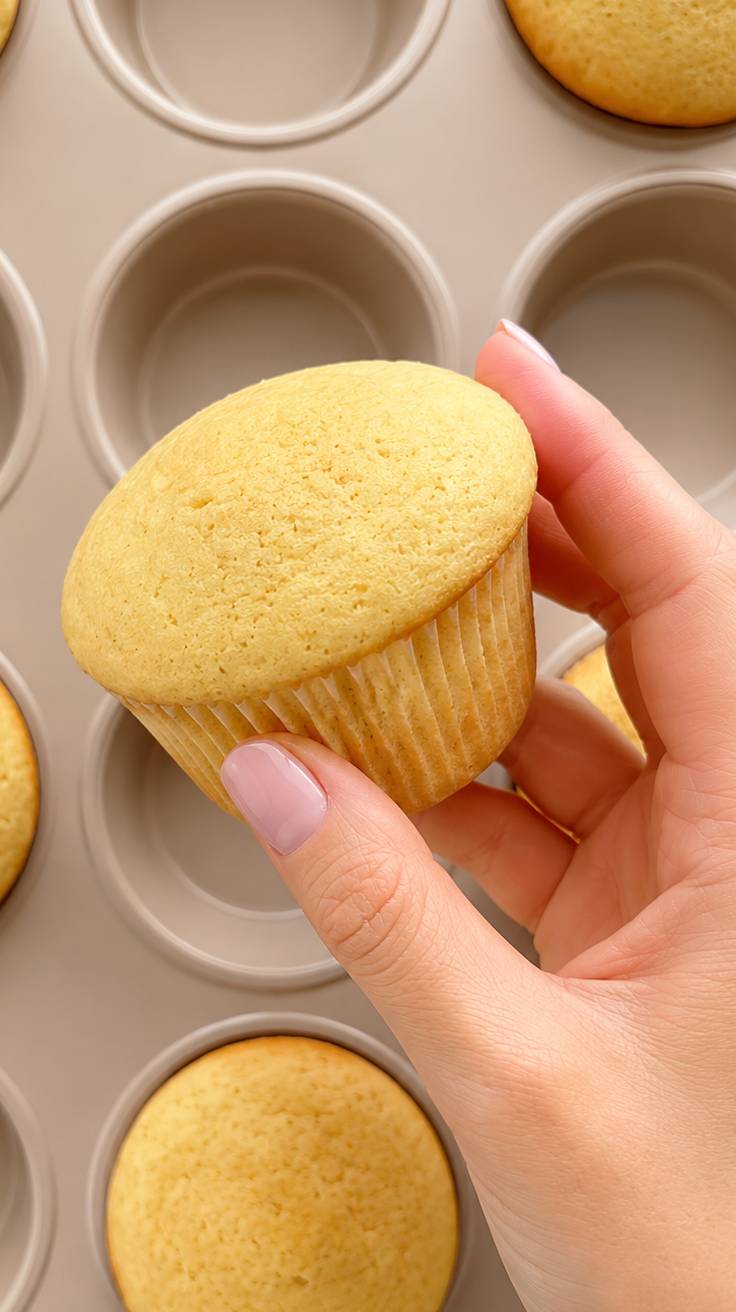 baked cannabis cupcake