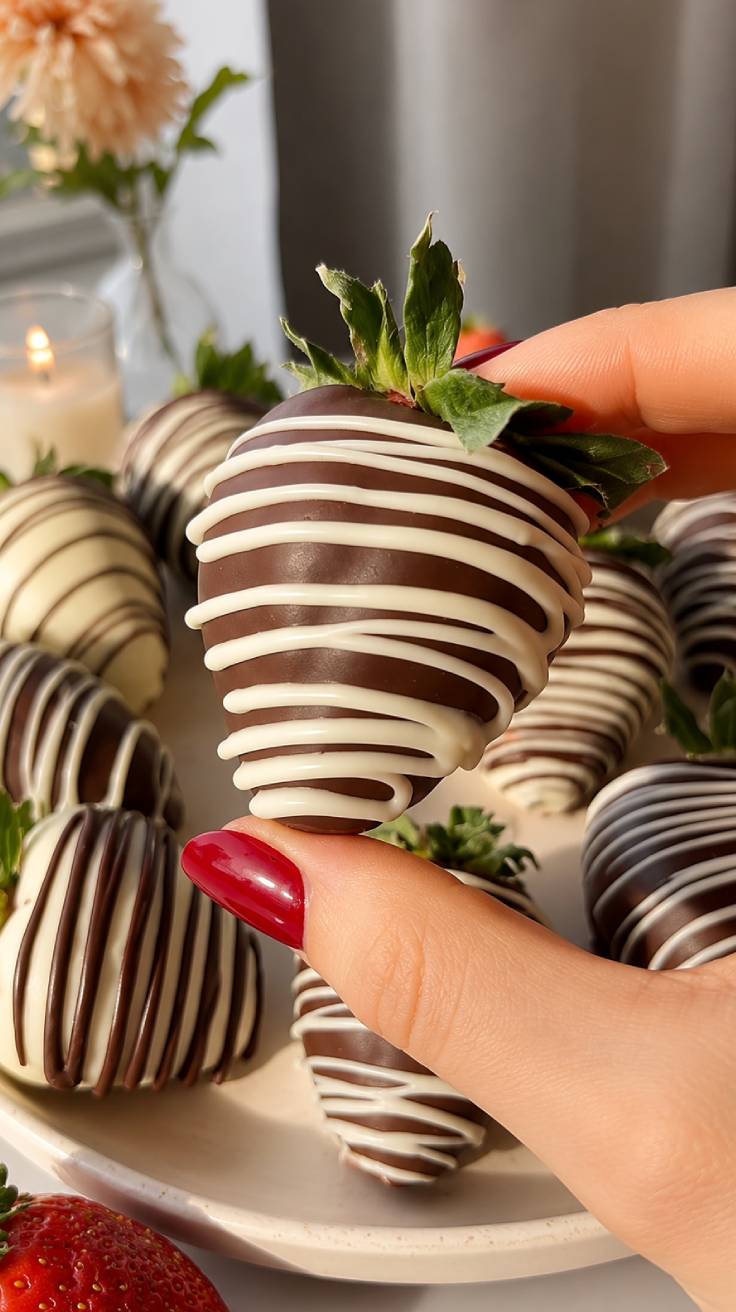 cannabis chocolate-covered strawberry