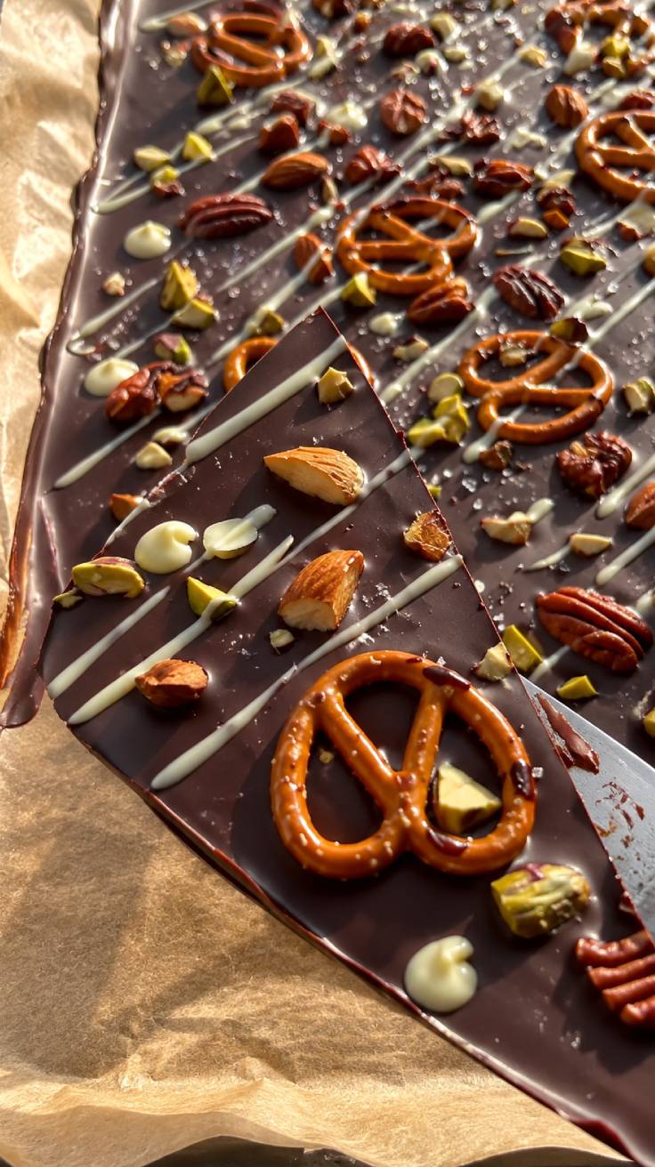 cannabis-infused chocolate bark